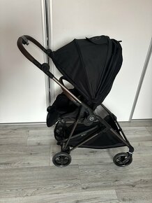 Športový kočík Cybex Melio Magic Black + podložka Bjällra - 13