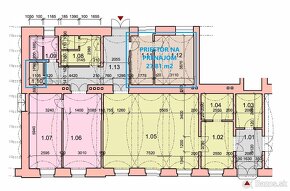 Obchodný priestor na prenájom 27,81 m2, Puškinova 1 - 13