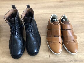 Topanky Clarks,Aldo,Tods,M&S,Santoni - panske - 13