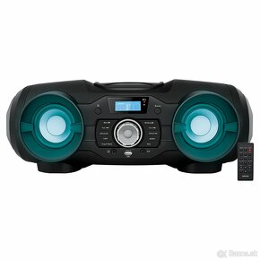 Sencor Boombox reproduktor / rádio CD, BT, MP3, USB, AUX, FM - 13