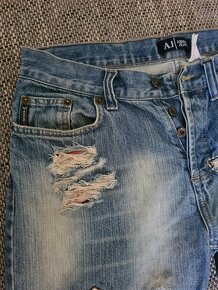 Panske jeansy Armani jeans oversize a M&D - 13