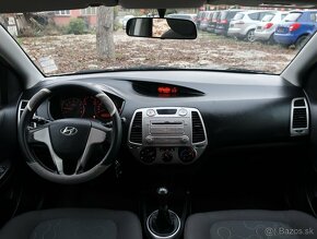 Hyundai i20 1,2i 78k, klimatizácia, 1.majiteľ, kúpené v SR - 13