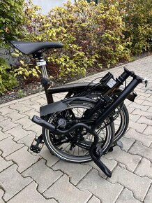 SKLADACÍ BICYKEL BROMPTON C LINE EXPLORE - BLACK EDITION - 13