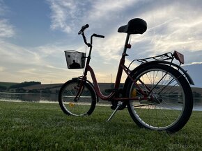 Camper Vanlife Dámsky mini bicykel Favorit Spark 20, červený - 13