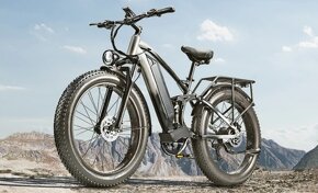 Výkonný ebike Burchda 1000W,18Ah,45km/h,100km,33kg,nový - 13