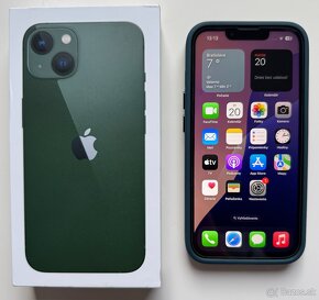 Apple iPhone 13 128GB Green / 92% batéria - 13