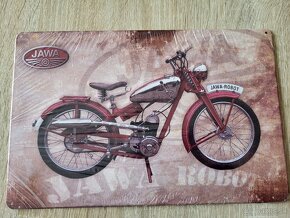 Retro plechové cedule JAWA - 13