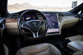 Tesla S 90d AWD, Free supercharger, Autopilot, panoráma, DPH - 13