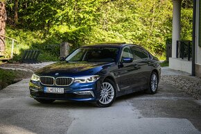 BMW 520d xDrive G30,Luxury Line, LED svetlá, Cognac interiér - 13