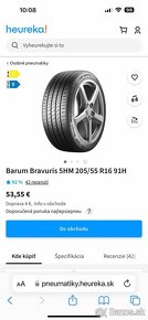 Komplet letnú sadu alu Škoda MINORIS - 5x112 205/55 R16. - 13