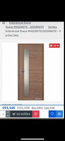 Dvere 80L s hlbokou zarubnou MASONITE - 13