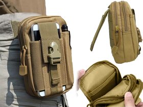 Vojenská taktická bedrová taška na opasok - 13