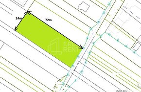 Predaj: Pozemok na stavbu RD v Zbyňove 1748m2 (992m2+756m2)  - 13