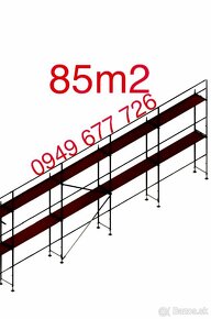 Predám stavebné, fasadné lešenie nepoužité kvalitne pozink - 13