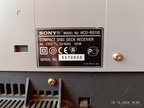 SONY MHC-RG110 - 13