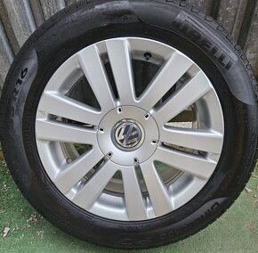 Originálna letná sada VW . 5x112 r16 + Pirelli 215/55 r16 - 13