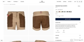 Exkluzívne outdoorové kraťasy Amundsen 7incher Field Shorts - 13