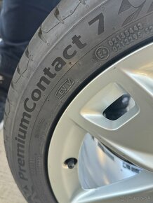 225/45 R17 Continental  Letná sada Audi A3 originál disky - 13