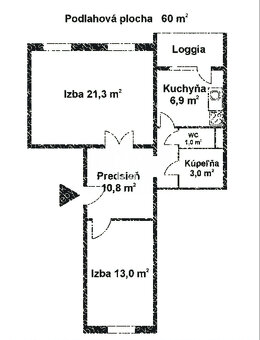 NA PREDAJ: Priestranný 2-izbový byt na sídlisku Sekčov v Pre - 13