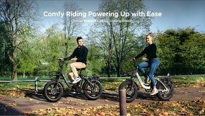 Mestský fat ebike Engwe L20 20x4.0",750W,45km/h,140km,34kg - 13