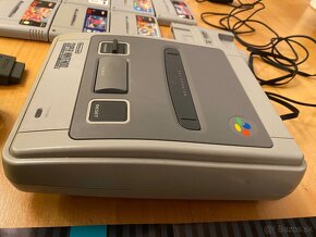 Nintendo SNES zbierka + 16hier + príslušenstvo - 13