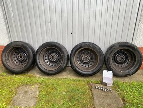 Predam disky R16 Toyota + pneu zimné 205/55 R16 Continental - 13