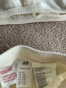 Body, dupačky, pyžamká Lindex a H&M veľkosti 56 - 13