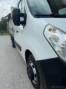 Opel Movano 2,3 dCi 7 miestny 3 stranný sklápač SK doklady - 13