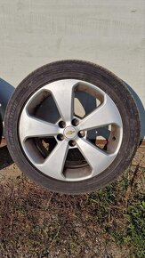 Disky Chevrolet Cruze r17 + pneumatiky 215/50 r17 - 13