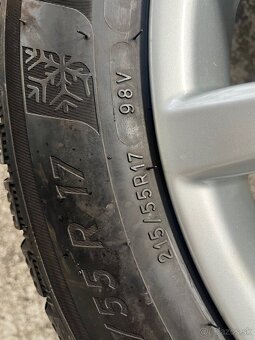 Toyota avensis zimna sada Michelin 215/55 R17 - 13