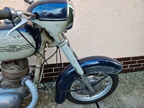 Jawa 250 353 rok 1958 normandia pôvodný stav - 13