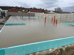 Základy, základové platne, betónová doska,výkopové práce - 13