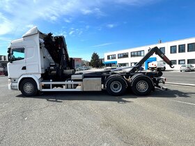 Scania G490, rv 2015, 6x2, hákový nosič, Hiab 244-5 +DO - 13