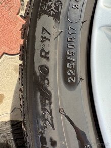 Elektróny / Disky / Kolesá škoda VW audi 225/50 r17/ 5x112 - 13