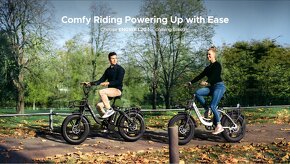 Mestský fat ebike Engwe L20 20x4.0",750W,45km/h,140km,34kg - 13