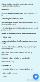 Predám detskú cestovnú ohradku s matracom - 14