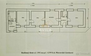 NA PREDAJ: 3-izb. RD, stodola, pozemok 1837m2 v Moravskom Li - 14