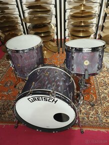 bicí Gretsch Broadkaster 22,12,16 black satin flame - 14