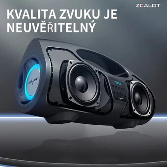 Výkonný 40W bluetooth reproduktor s mikrofonem. - 14