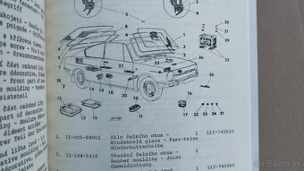 Seznam náhradních dílu na ŠKODA 110R, 110 R erko - 14