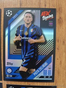 Futbalové kartičky Match Attax 2024/25 - New Signig - 14