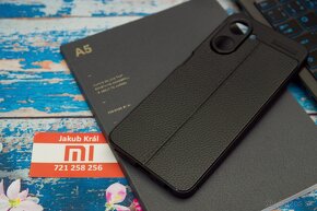 Silikónové puzdro s koženkovým vzorom pre Realme - 14