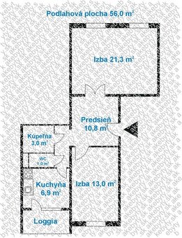 2izbový byt Prešov - Sekčov, Ďumbierska ulica , loggia - 14