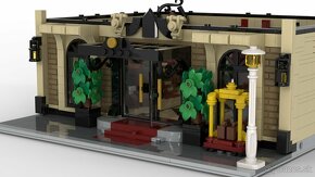 LEGO MOC Modulární hotel - 5454 dílků - NOVÉ - 14