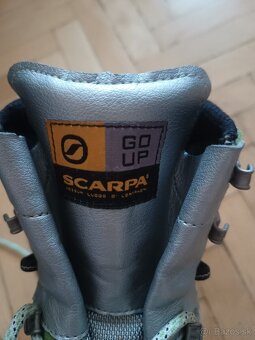 SCARPA goretex turisticke topanky VIBRAM velkost 39,5 a 38 - 14