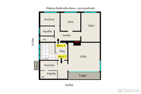 PROFESORA SÁRU / RODINNÝ DOM / CENTRUM BB / pozemok 856 m2 - 14