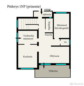 REKONŠTRUKCIA/ RODINNÝ DOM / BB/ PODLAVICE / pozemok 1007m2 - 14