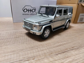 model auta Mercedes Benz G class 55 AMG Otto mobile 1:18 - 14