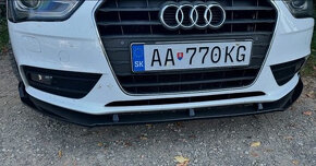 LIPKO LIPO SPOJLER AUDI A4 B8 PREDNÉHO NÁRAZNÍKU NA NARAZNIK - 14