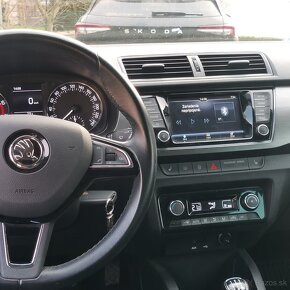 Škoda Fabia 1.0 MPI Clever, 75k, 2018 1.majiteľ SR garážovan - 14